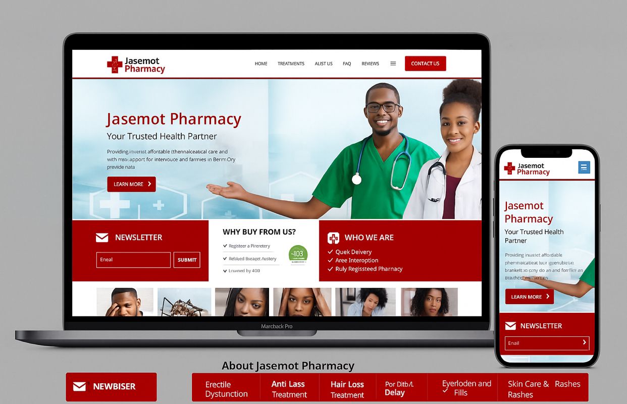 Jasemot Pharmacy Website